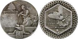 World Coins - France, Token, Caisse d'Epargne de Valenciennes, n.d., Silver,