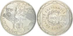 World Coins - France, 10 Euro, Aquitaine, 2012, Paris, , Silver, Gadoury:EU514