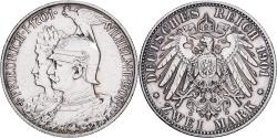 World Coins - German States, PRUSSIA, Wilhelm II, 2 Mark, 1901, Berlin, Silver,