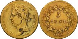 World Coins - Coin, FRENCH COLONIES, Charles X, 5 Centimes, 1830, Paris, , Bronze