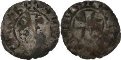 World Coins - Coin, France, Anjou, Charles de Valois, Obol, Angers, , Billon
