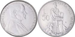 World Coins - Coin, VATICAN CITY, John Paul II, 50 Lire, 1986, , Stainless Steel