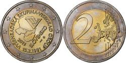 World Coins - Slovakia, 2 Euro, Visegrad Group, 20th Anniversary, 2011, Kremnica,