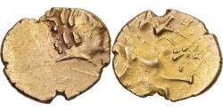 Aulerci Cenomani, 1/4 Stater, 2nd century BC, Gold,