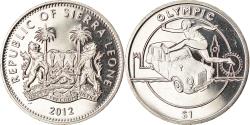 World Coins - Coin, Sierra Leone, Dollar, 2012, British Royal Mint, Course de haies,