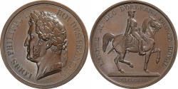 World Coins - France, Token, Louis Philippe I, L'Armée au Duc d'Orléans Prince Royal, 1842