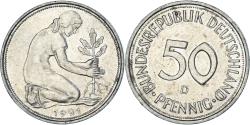 World Coins - Coin, Germany, 50 Pfennig, 1991