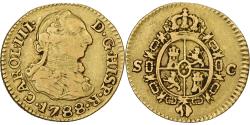 World Coins - Spain, Charles III, 1/2 Escudo, 1788, Seville, Gold, , KM:425