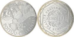 World Coins - France, 10 Euro, Poitou-Charentes, 2011, Paris, , Silver, KM:1748