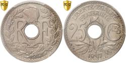 World Coins - Coin, France, Lindauer, 25 Centimes, 1917, Paris, PCGS, MS63,