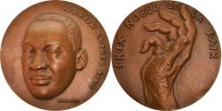 World Coins - France, Medal, Martin Luther King, Prix nobel de la Paix, 1969, Courbier