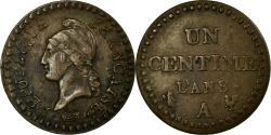 World Coins - Coin, France, Dupré, Centime, 1800, Paris, , Bronze, Gadoury:76a