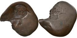 World Coins - Coin, Spain, Countermarked copper cob, 6 Maravedis, 1636, , Copper