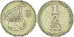 World Coins - Coin, Israel, 1/2 New Sheqel, 1993