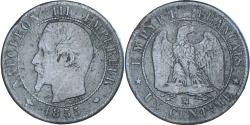 World Coins - Coin, France, Napoleon III, Centime, 1855, Marseille, , Bronze