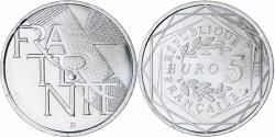 World Coins - France, 5 Euro, Fraternité, 2013, Paris, , Silver