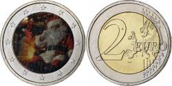 World Coins - Luxembourg, 2 Euro, 10 Years of Euros Cash, Colourized, 2012, Utrecht