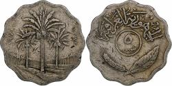 World Coins - Iraq, 5 Fils, 1971/AH1391, Copper-nickel, , KM:125