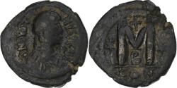 Ancient Coins - Justinian I, Follis, 527-565, Constantinople, Bronze, , Sear:160