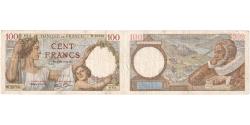 World Coins - France, 100 Francs, Sully, 1942-02-12, W.28708693, EF(40-45)
