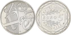 World Coins - France, 5 Euro, Liberté, 2013, Monnaie de Paris, Silver,