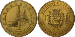 World Coins - France, 1 Euro du Havre, 1996, MDP, Cupro-aluminium-nickel,