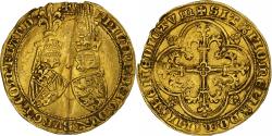 World Coins - Burgundian Netherlands, County of Flanders, Philippe le Hardi, Gold Double Helm