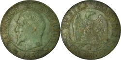 World Coins - Coin, France, Napoleon III, 5 Centimes, 1857, Lille, Rare, , Bronze