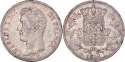 World Coins - Coin, France, Charles X, 5 Francs, 1826, Bayonne, , Silver, KM:720.8