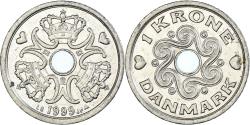 World Coins - Coin, Denmark, Krone, 1999