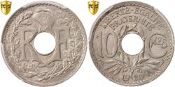 World Coins - Coin, France, Lindauer, 10 Centimes, 1920, Paris, PCGS, MS64,