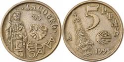 World Coins - Spain, Juan Carlos I, 5 Pesetas, 1993, Madrid, Aluminum-Bronze,