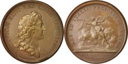 World Coins - France, Medal, Prise de Mortare, Louis XIV, History, 1958, Mauger,