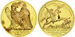 World Coins - France, Medal, Napoléon Ier, Bataille d'Iena, Andrieu, Restrike, , Gilt