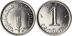 World Coins - Coin, France, Épi, Centime, 1981, Paris, , Stainless Steel, KM:928