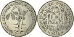World Coins - Coin, West African States, 100 Francs, 1976, , Nickel, KM:4