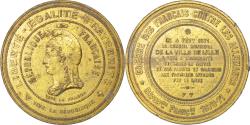 World Coins - France, Medal, Government of National Defense, Politics, Society, War, 1871