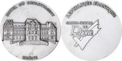 World Coins - France, Medal, Conseil Général du Rhône, Hôtel du Département, Politics