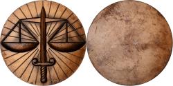 World Coins - France, Medal, Droit, Justice, Bronze,
