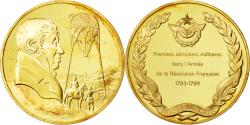 World Coins - France, Medal, French Directory, Aviation, , Vermeil