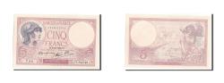 World Coins - Banknote, France, 5 Francs, 5 F 1917-1940 ''Violet'', 1939, 1939-10-05