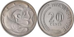 World Coins - Coin, Singapore, 20 Cents, 1972