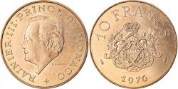 World Coins - Coin, Monaco, Rainier III, 10 Francs, 1976, , Copper-Nickel-Aluminum