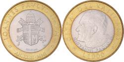 World Coins - Coin, VATICAN CITY, John Paul II, 1000 Lire, 2001, Rome, , Bi-Metallic