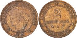 World Coins - Coin, France, Cérès, 2 Centimes, 1893, Paris, , Bronze, KM:827.1