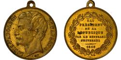 World Coins - France, Medal, Louis Napoléon Bonaparte, Président de la République, History