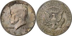 Us Coins - United States, Half Dollar, Kennedy Half Dollar, 1964, U.S. Mint, Silver