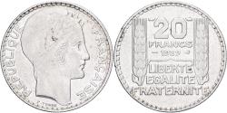 World Coins - France, 20 Francs, Turin, 1929, Paris, Silver, , Gadoury:852, KM:879