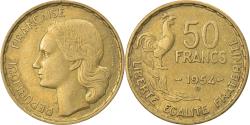 World Coins - Coin, France, Guiraud, 50 Francs, 1954, Beaumont - Le Roger,
