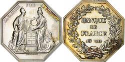 World Coins - France, Token, Banque de France, AN 8, Silver, Dumarest,
